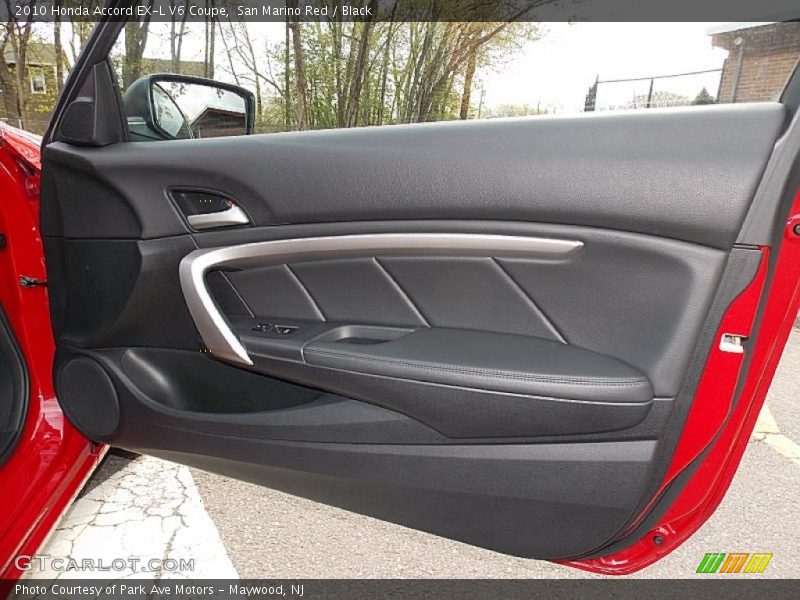 San Marino Red / Black 2010 Honda Accord EX-L V6 Coupe