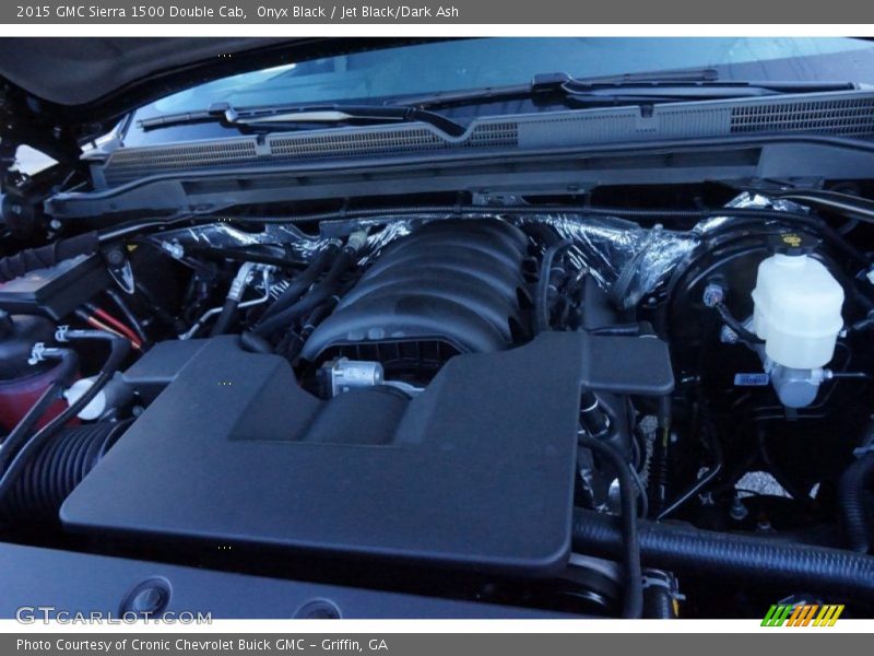 Onyx Black / Jet Black/Dark Ash 2015 GMC Sierra 1500 Double Cab