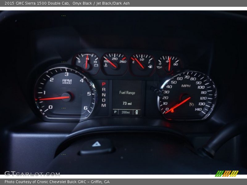  2015 Sierra 1500 Double Cab Double Cab Gauges