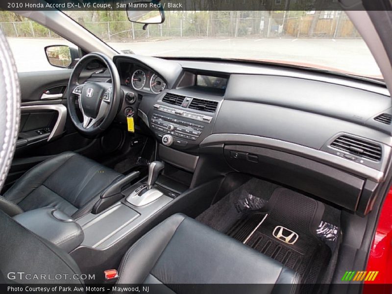 San Marino Red / Black 2010 Honda Accord EX-L V6 Coupe