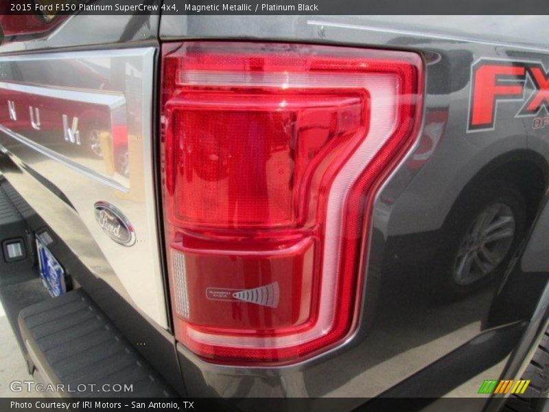 Magnetic Metallic / Platinum Black 2015 Ford F150 Platinum SuperCrew 4x4