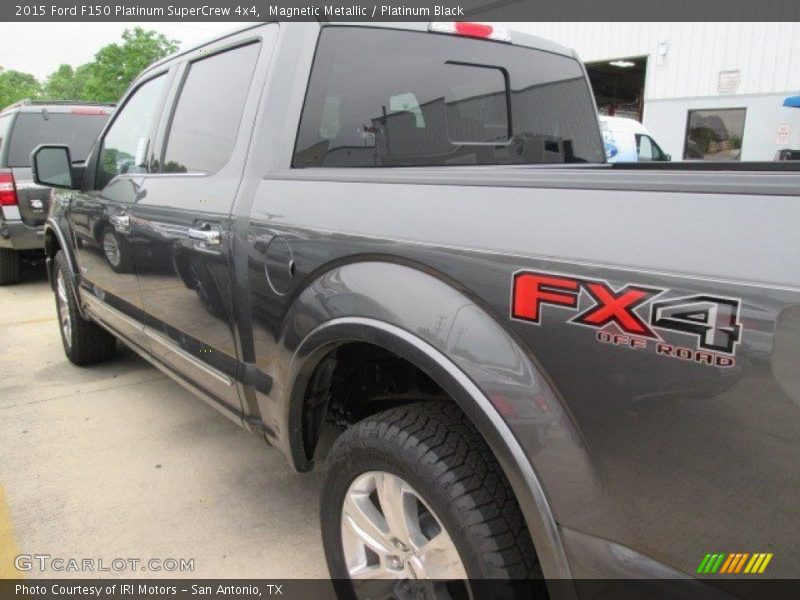Magnetic Metallic / Platinum Black 2015 Ford F150 Platinum SuperCrew 4x4