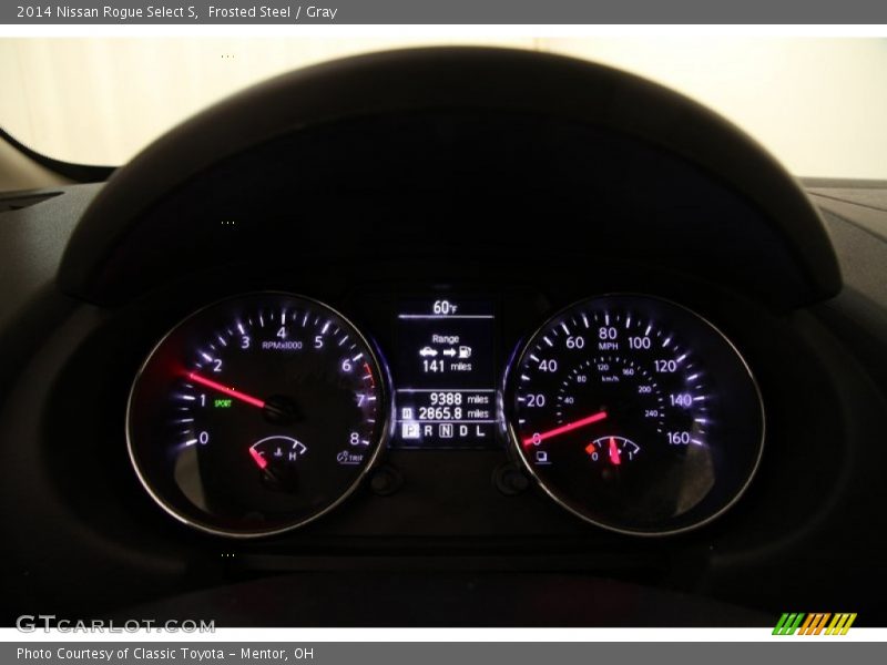 Frosted Steel / Gray 2014 Nissan Rogue Select S