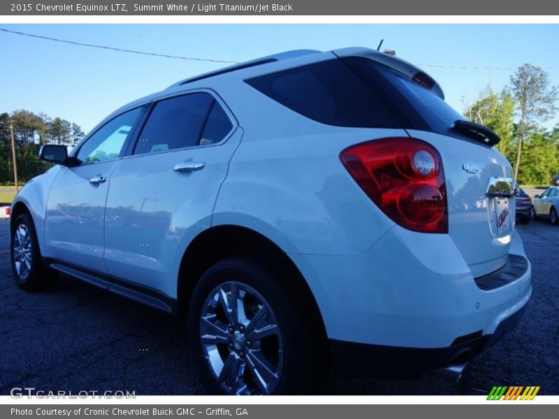 Summit White / Light Titanium/Jet Black 2015 Chevrolet Equinox LTZ
