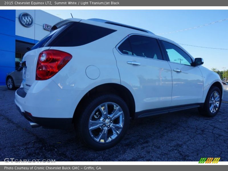 Summit White / Light Titanium/Jet Black 2015 Chevrolet Equinox LTZ