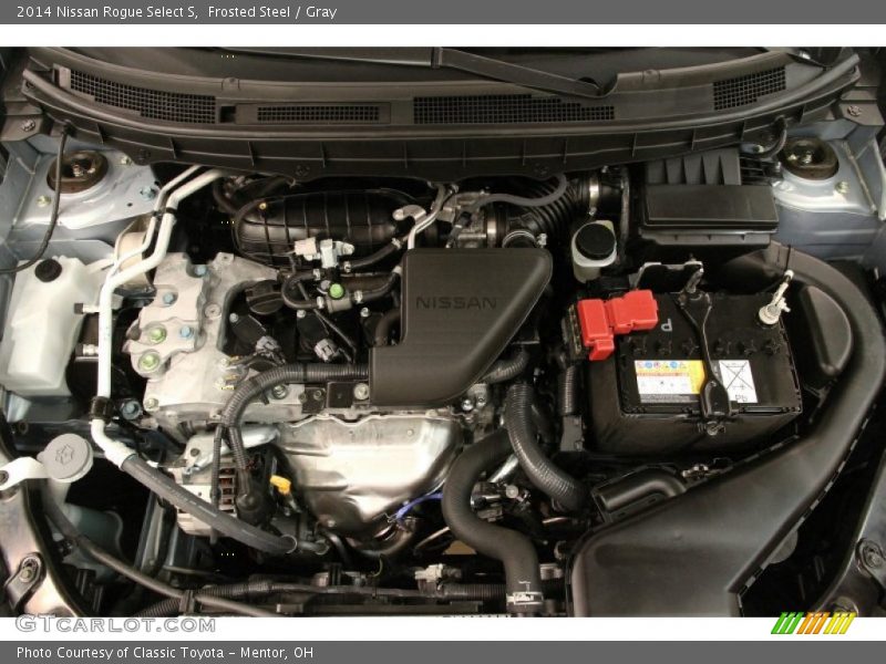 Frosted Steel / Gray 2014 Nissan Rogue Select S