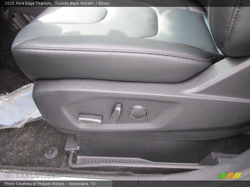 Tuxedo Black Metallic / Ebony 2015 Ford Edge Titanium