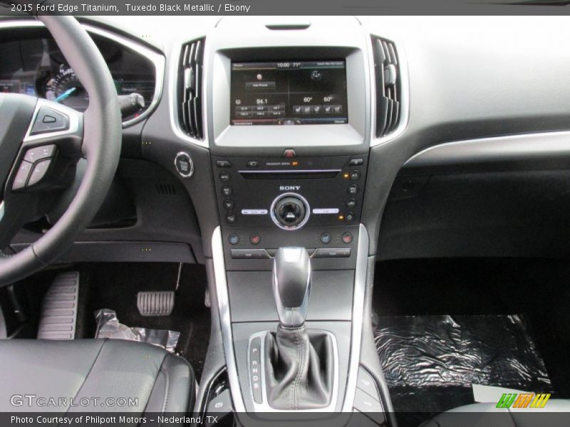 Tuxedo Black Metallic / Ebony 2015 Ford Edge Titanium