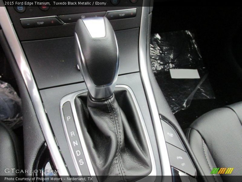 Tuxedo Black Metallic / Ebony 2015 Ford Edge Titanium