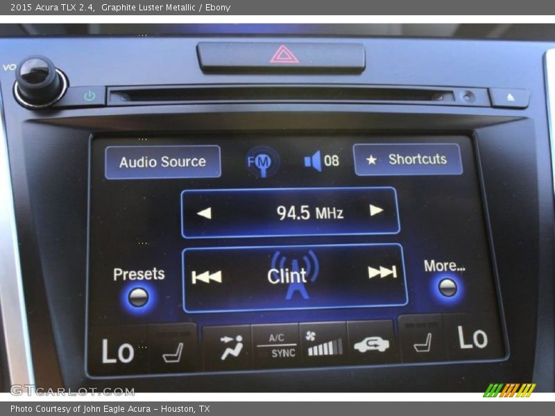 Graphite Luster Metallic / Ebony 2015 Acura TLX 2.4