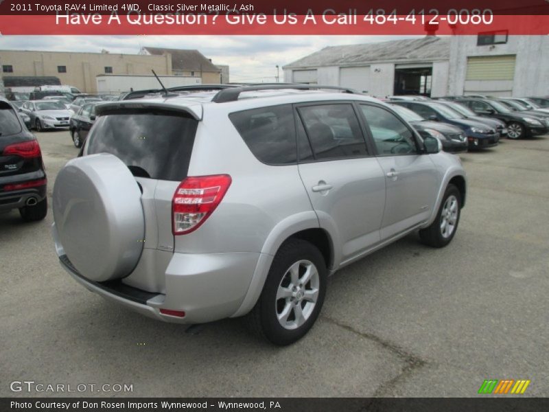 Classic Silver Metallic / Ash 2011 Toyota RAV4 Limited 4WD