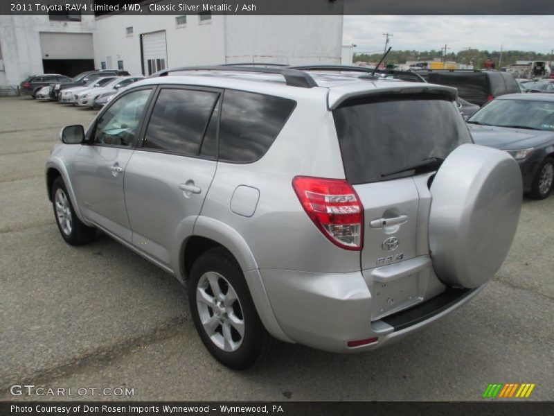 Classic Silver Metallic / Ash 2011 Toyota RAV4 Limited 4WD