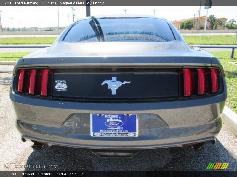 Magnetic Metallic / Ebony 2015 Ford Mustang V6 Coupe