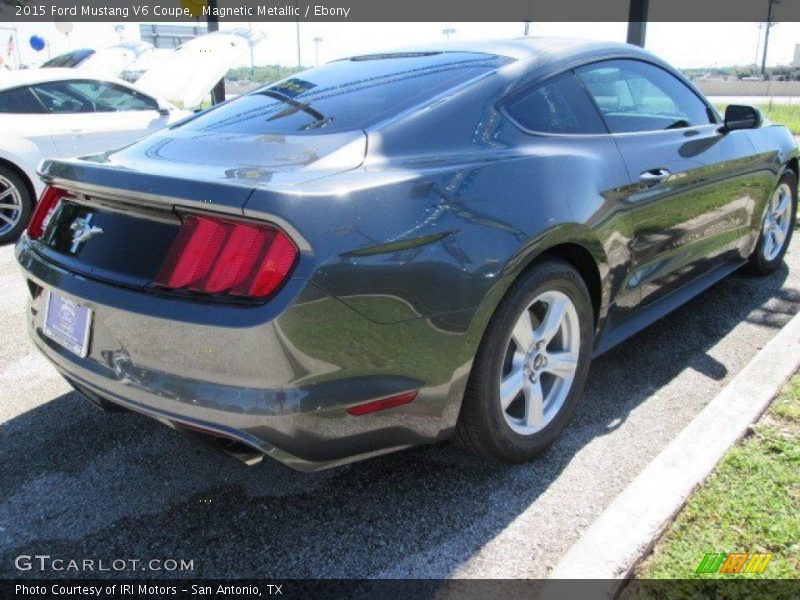 Magnetic Metallic / Ebony 2015 Ford Mustang V6 Coupe