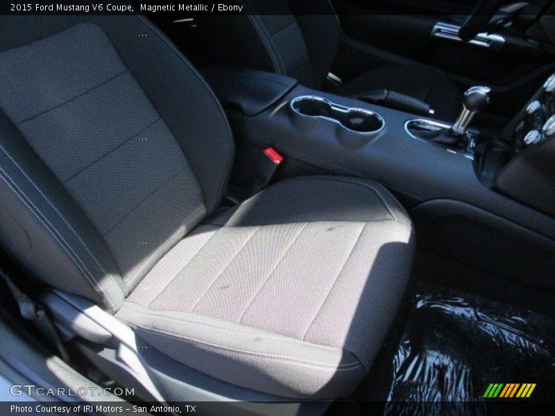 Magnetic Metallic / Ebony 2015 Ford Mustang V6 Coupe