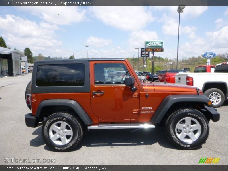 Copperhead / Black 2014 Jeep Wrangler Sport 4x4