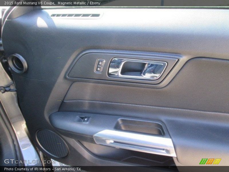 Magnetic Metallic / Ebony 2015 Ford Mustang V6 Coupe