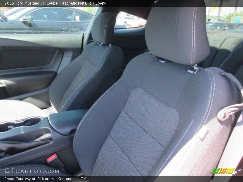 Magnetic Metallic / Ebony 2015 Ford Mustang V6 Coupe