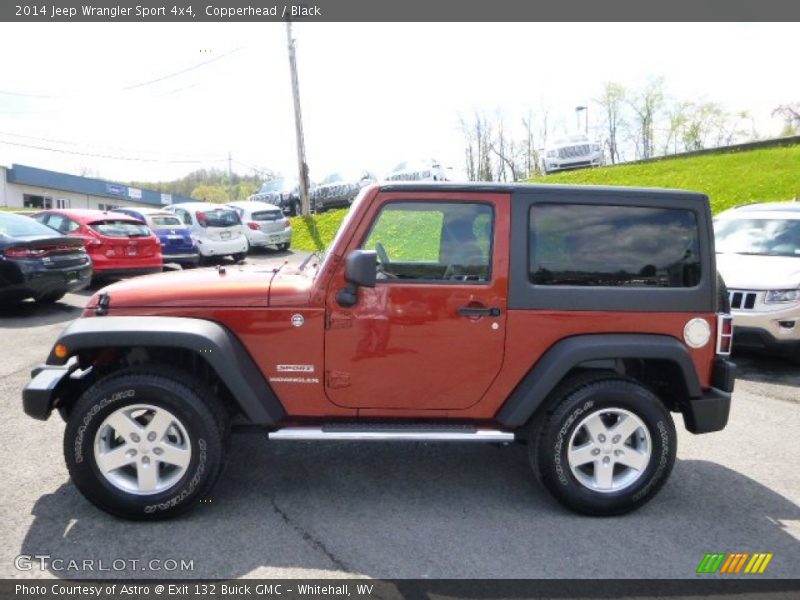 Copperhead / Black 2014 Jeep Wrangler Sport 4x4