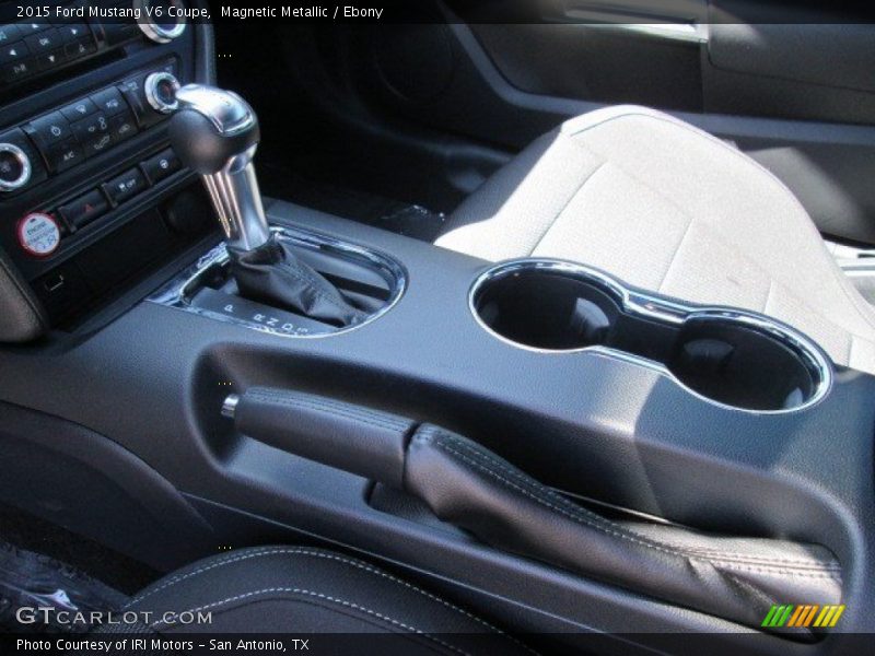 Magnetic Metallic / Ebony 2015 Ford Mustang V6 Coupe