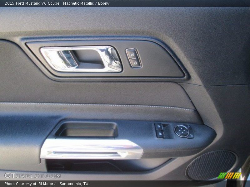 Magnetic Metallic / Ebony 2015 Ford Mustang V6 Coupe