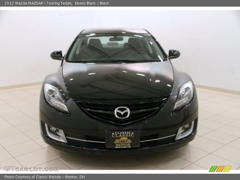Ebony Black / Black 2012 Mazda MAZDA6 i Touring Sedan