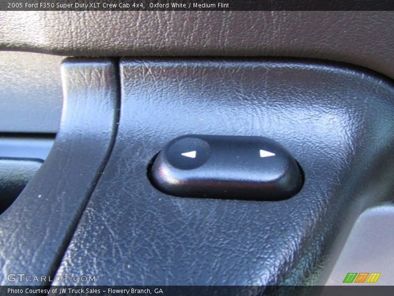 Oxford White / Medium Flint 2005 Ford F350 Super Duty XLT Crew Cab 4x4