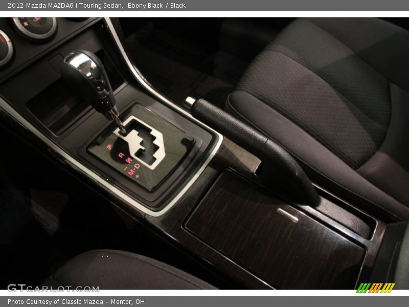 Ebony Black / Black 2012 Mazda MAZDA6 i Touring Sedan