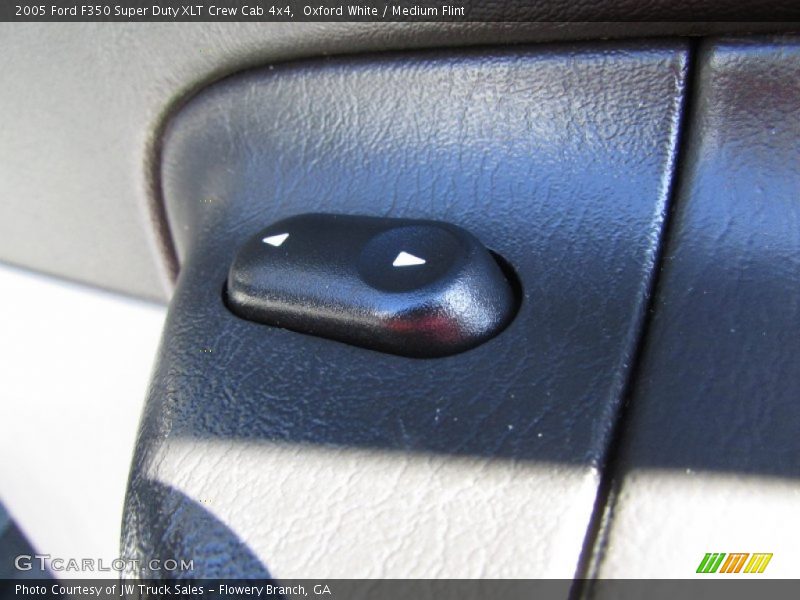 Oxford White / Medium Flint 2005 Ford F350 Super Duty XLT Crew Cab 4x4