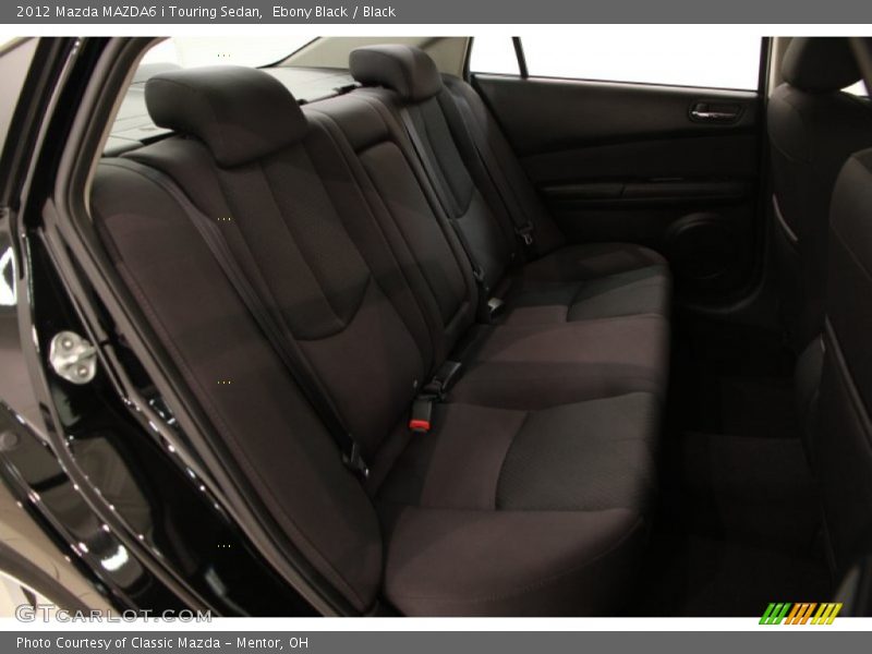 Ebony Black / Black 2012 Mazda MAZDA6 i Touring Sedan