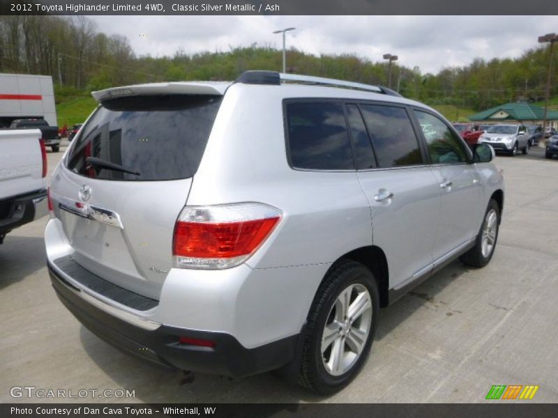 Classic Silver Metallic / Ash 2012 Toyota Highlander Limited 4WD