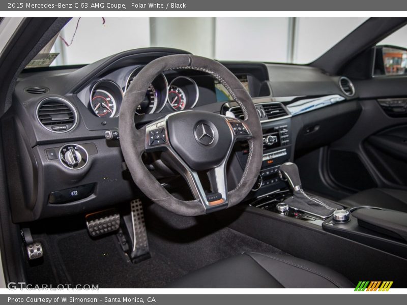  2015 C 63 AMG Coupe Black Interior