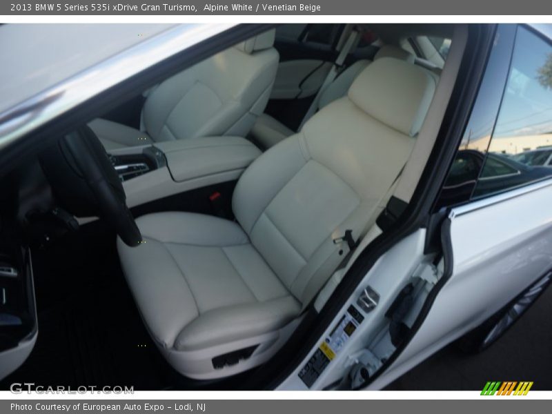 Alpine White / Venetian Beige 2013 BMW 5 Series 535i xDrive Gran Turismo
