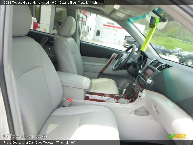 Classic Silver Metallic / Ash 2012 Toyota Highlander Limited 4WD