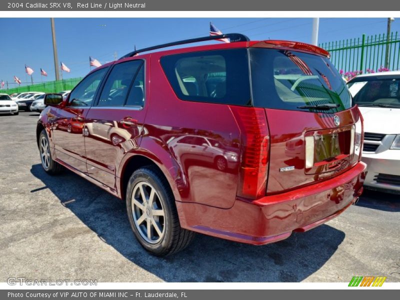 Red Line / Light Neutral 2004 Cadillac SRX V8