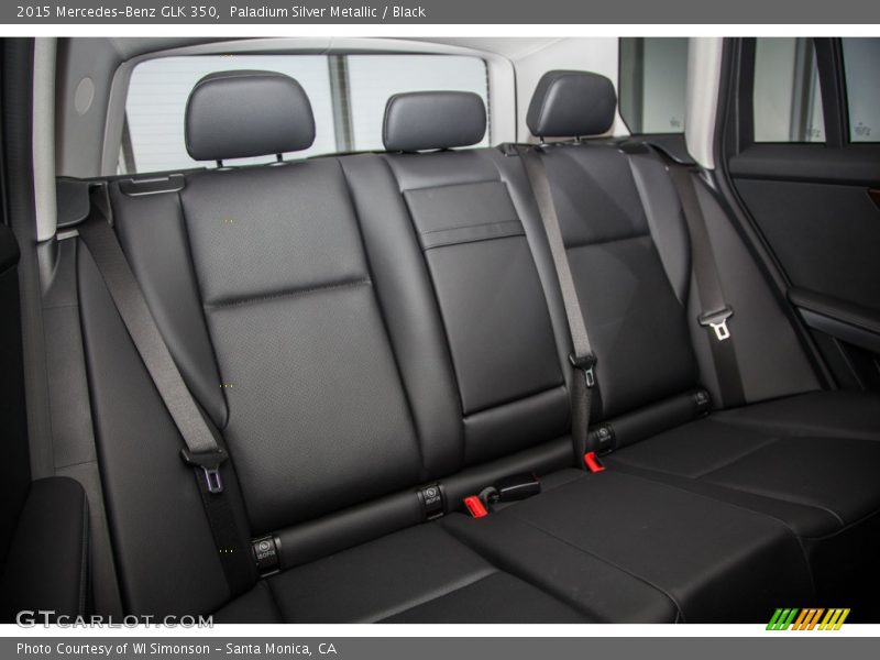 Paladium Silver Metallic / Black 2015 Mercedes-Benz GLK 350