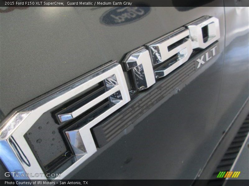 Guard Metallic / Medium Earth Gray 2015 Ford F150 XLT SuperCrew