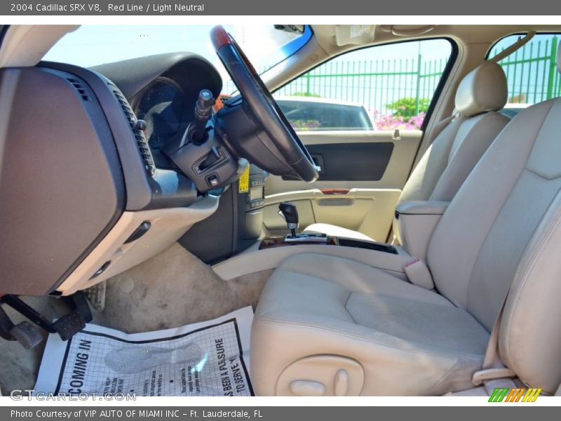 Red Line / Light Neutral 2004 Cadillac SRX V8