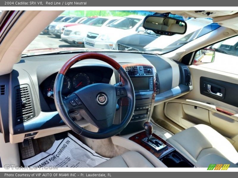 Red Line / Light Neutral 2004 Cadillac SRX V8