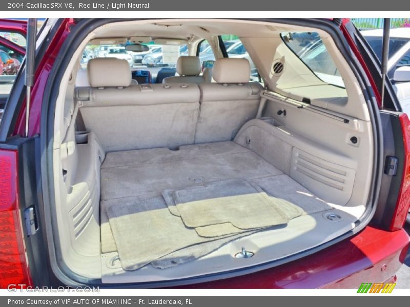 Red Line / Light Neutral 2004 Cadillac SRX V8
