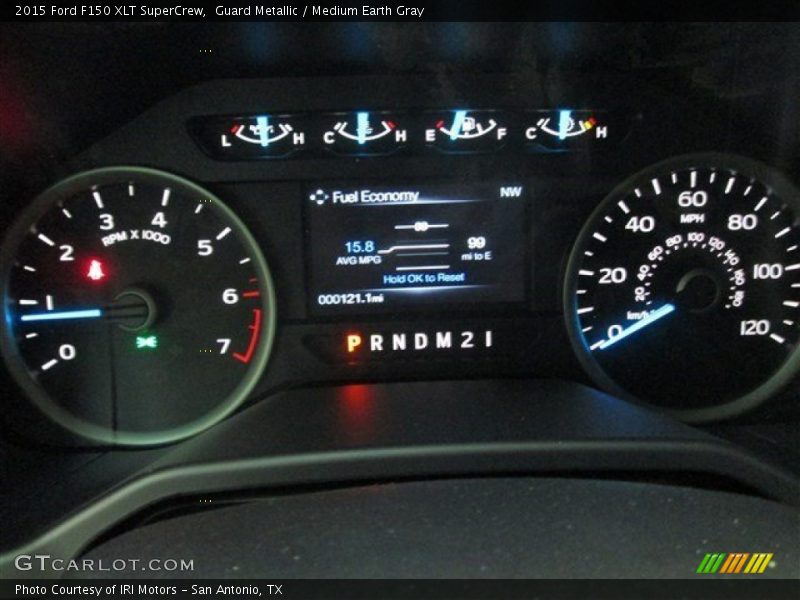 Guard Metallic / Medium Earth Gray 2015 Ford F150 XLT SuperCrew