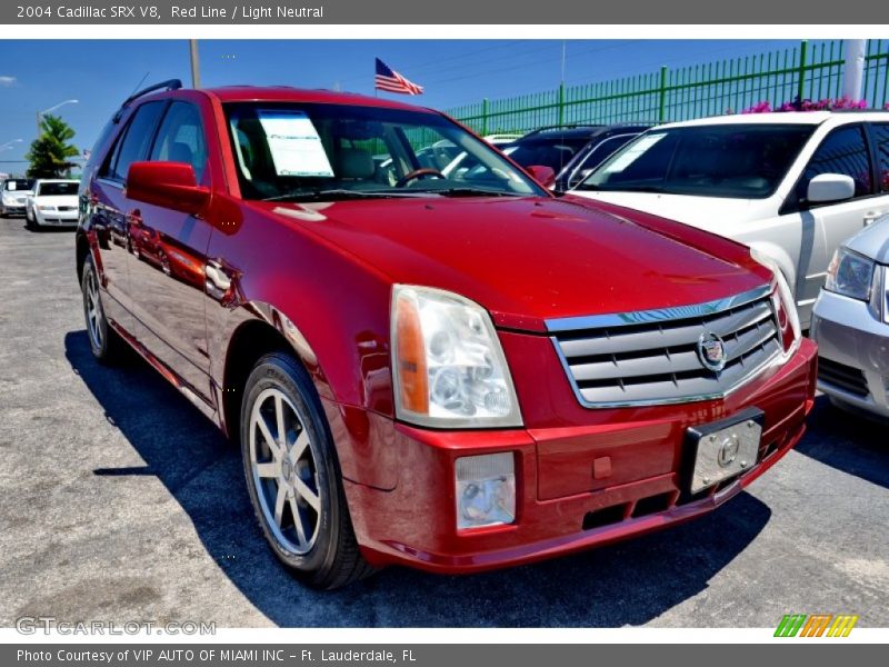 Red Line / Light Neutral 2004 Cadillac SRX V8