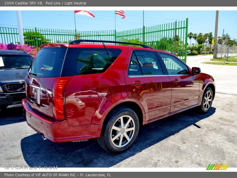 Red Line / Light Neutral 2004 Cadillac SRX V8