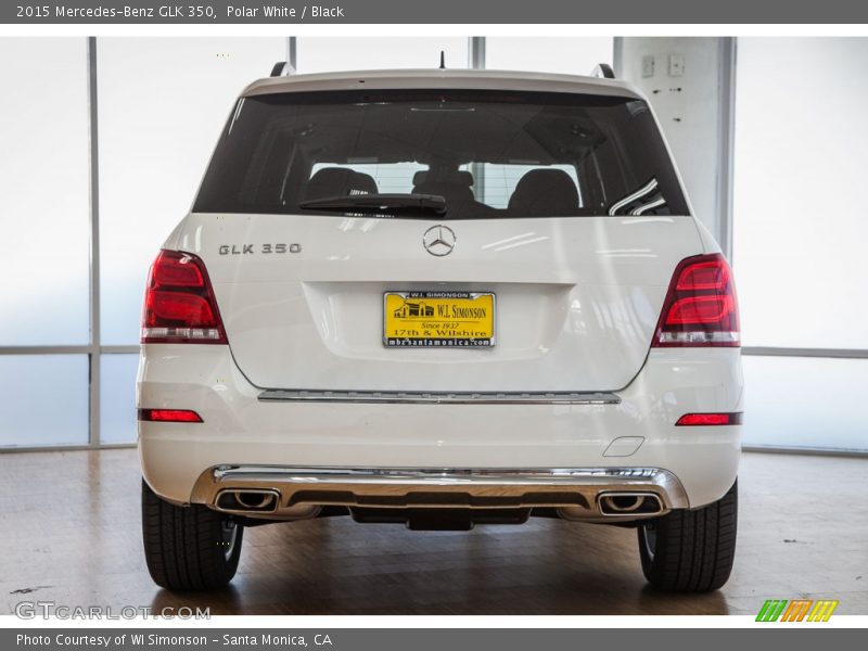 Polar White / Black 2015 Mercedes-Benz GLK 350