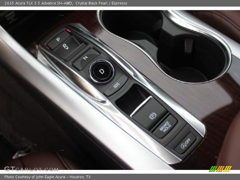 Crystal Black Pearl / Espresso 2015 Acura TLX 3.5 Advance SH-AWD