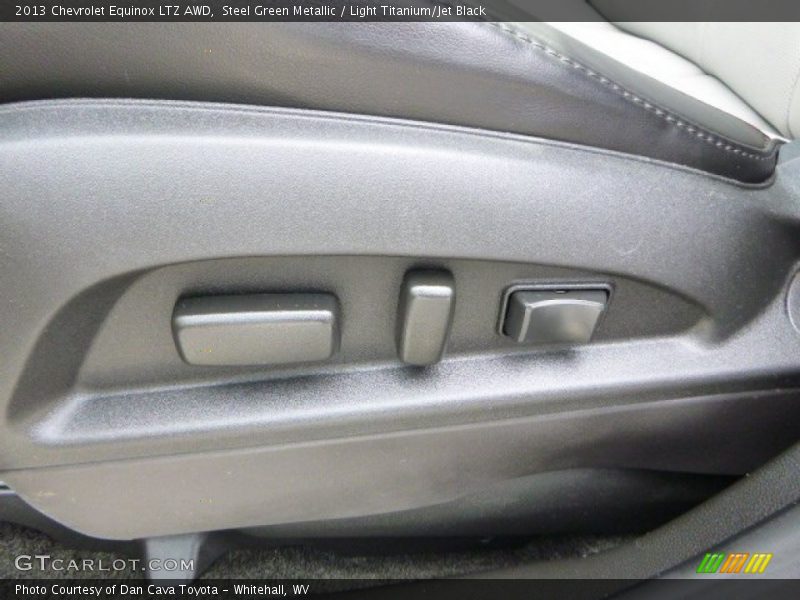 Steel Green Metallic / Light Titanium/Jet Black 2013 Chevrolet Equinox LTZ AWD