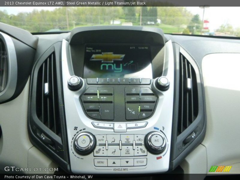 Steel Green Metallic / Light Titanium/Jet Black 2013 Chevrolet Equinox LTZ AWD