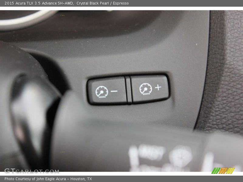 Crystal Black Pearl / Espresso 2015 Acura TLX 3.5 Advance SH-AWD