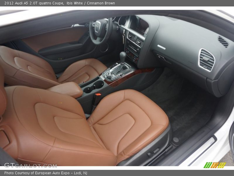 Ibis White / Cinnamon Brown 2012 Audi A5 2.0T quattro Coupe