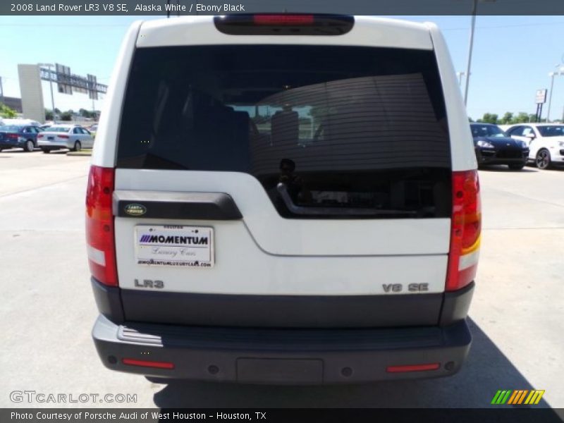 Alaska White / Ebony Black 2008 Land Rover LR3 V8 SE